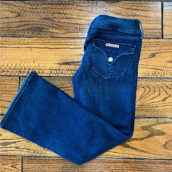 Hudson Collin Midrise Women’s Bootcut Crop Jeans Size 28 - Picture 4 of 6